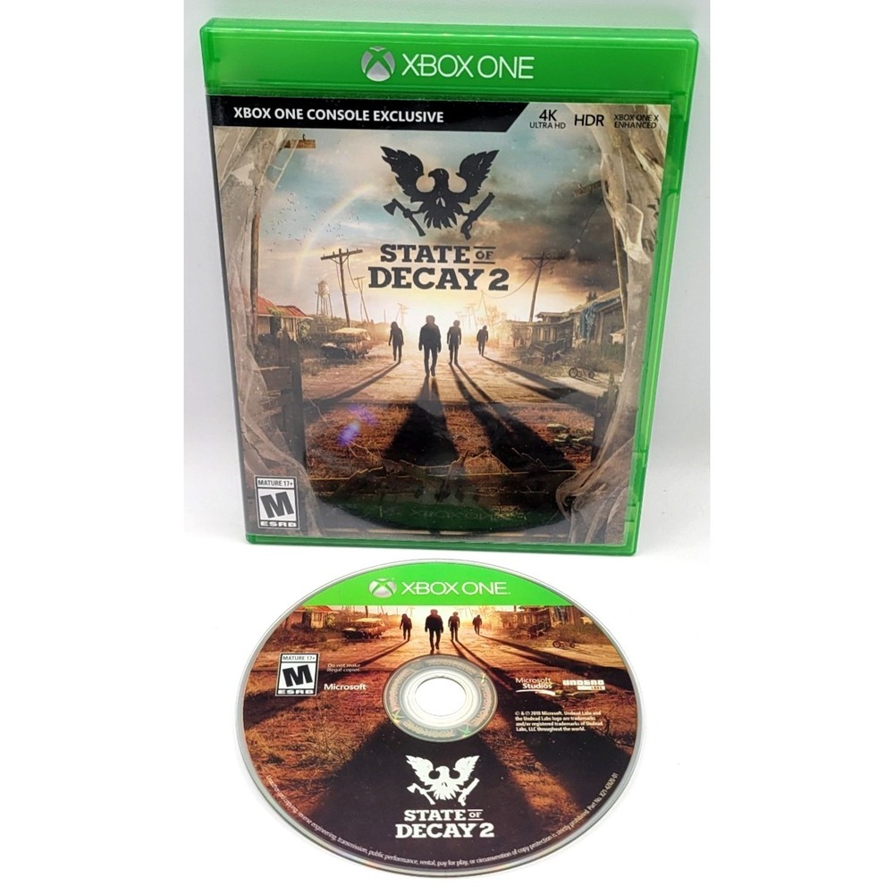 State of Decay 2 (Xbox One, 2018) CIB COMPLETE IN BOX